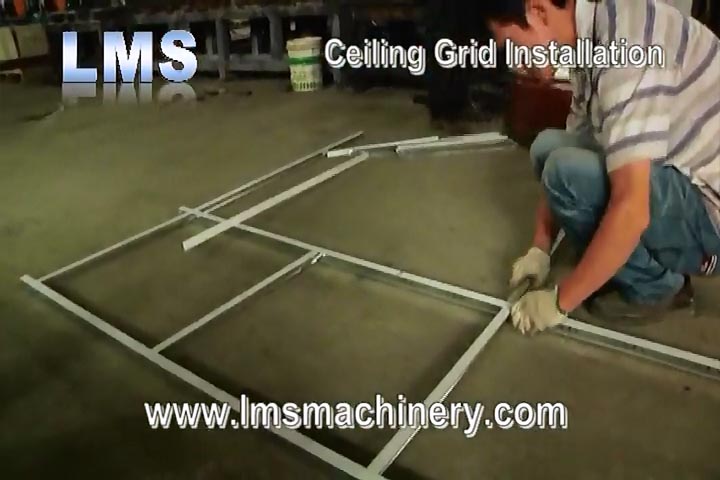 LMS CEILING TEE GRID ROLL FORMING AUTO LINE